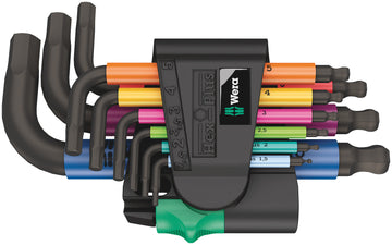 Wera - 950/9 Hex-Plus - Multicolour 2 - 9 stk