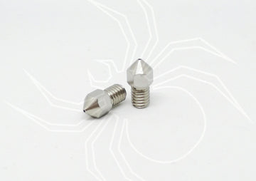 MK8 Steel - SpiderNozzle - 1.75mm - (Long Thread) - (Select Size)