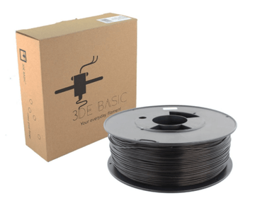 3DE Basic - PLA - Black - 1.75mm - 0.5kg