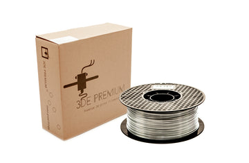 3DE Premium - PLA Silky - Silver - 2.85mm - 1kg