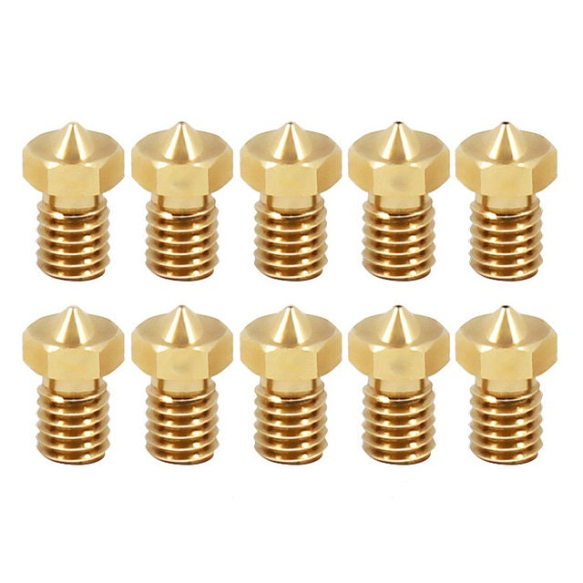 Mingda - Nozzle - V6 - 0.4mm - Magician X/Max/Pro - 10 pcs
