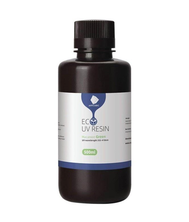Anycubic Plant Based Resin - Translucent Green - 500ml