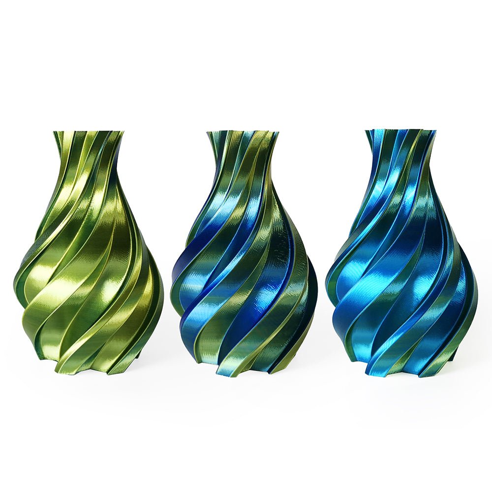 BiColor - Silky PLA - Blue&Gold - 1.75mm - 1kg