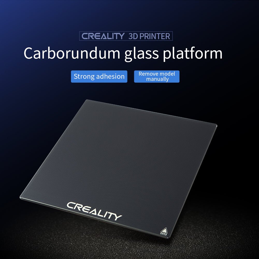 Carborundum Glass Plate 245x255x4mm - Ex. Creality 3D - CR-6 SE