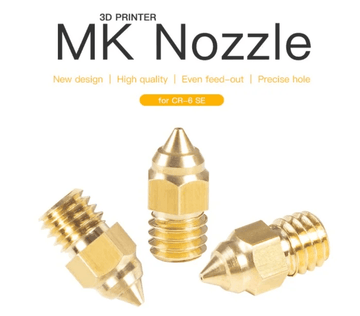 Creality 3D - Brass MK Nozzle - 1.0mm - 5 pcs