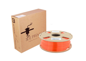 <tc>Fluoreszierendes Orange – 3DE Premium PETG – 1,75 mm (halbtransparent)</tc>