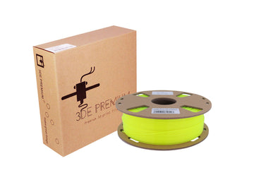 <tc>Fluoreszierendes Gelb – 3DE Premium PETG – 1,75 mm (halbtransparent)</tc>