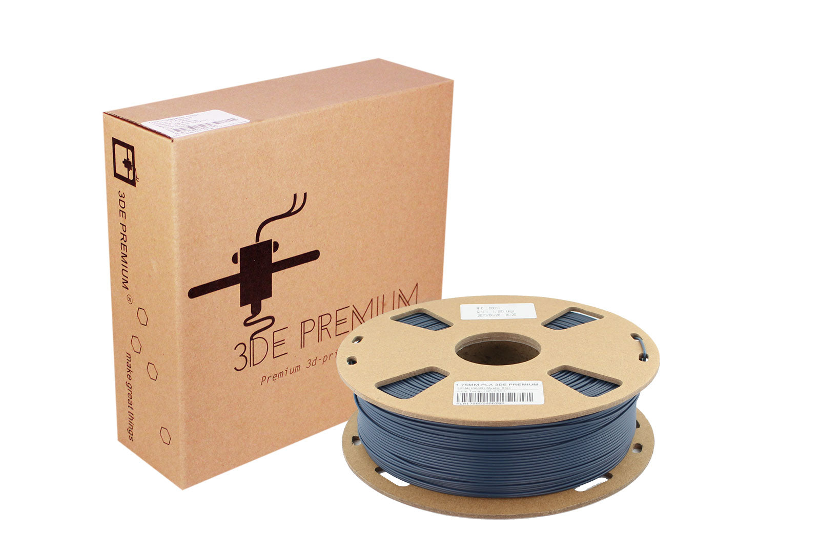 <tc>Mystic Blau – 3DE Premium PLA – 1,75 mm</tc>