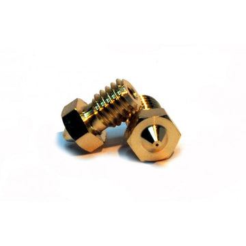 V6 Brass - SpiderNozzle 2.85-3.00mm Ex Ultimaker 2+ (Pick a size)