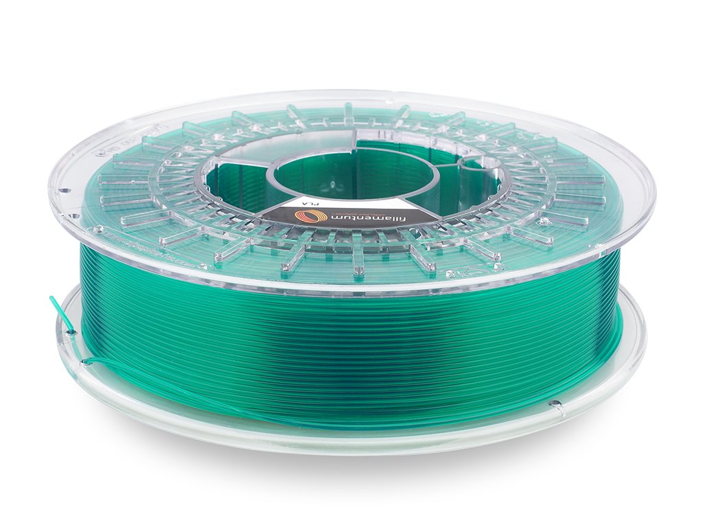 Fillamentum - PLA Extrafill Crystal Clear "Emerald Green" - 1.75mm - 750g 