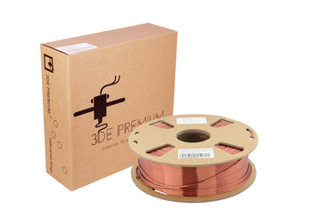 <tc>Seidiges rotes Kupfer – 3DE Premium PLA – 1,75 mm</tc>