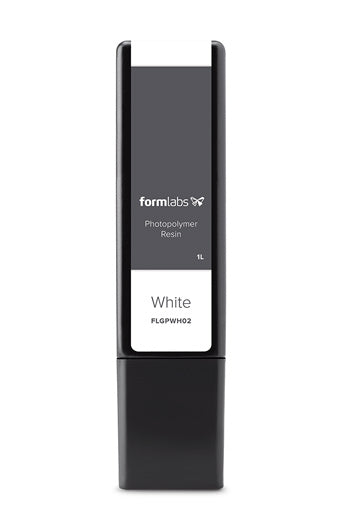 FORM 2 &amp; 3-3B – White Cartridge - 1L Resin - (v4)