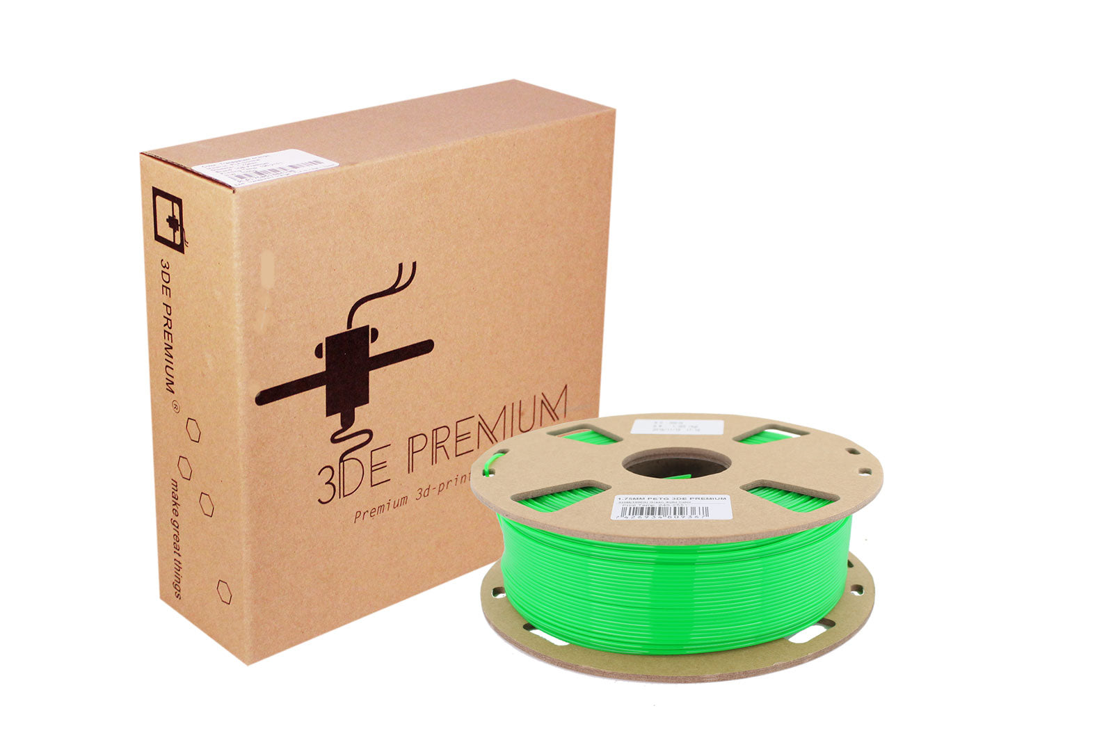 <tc>solides grün - 3DE Premium PETG - 1,75mm</tc>