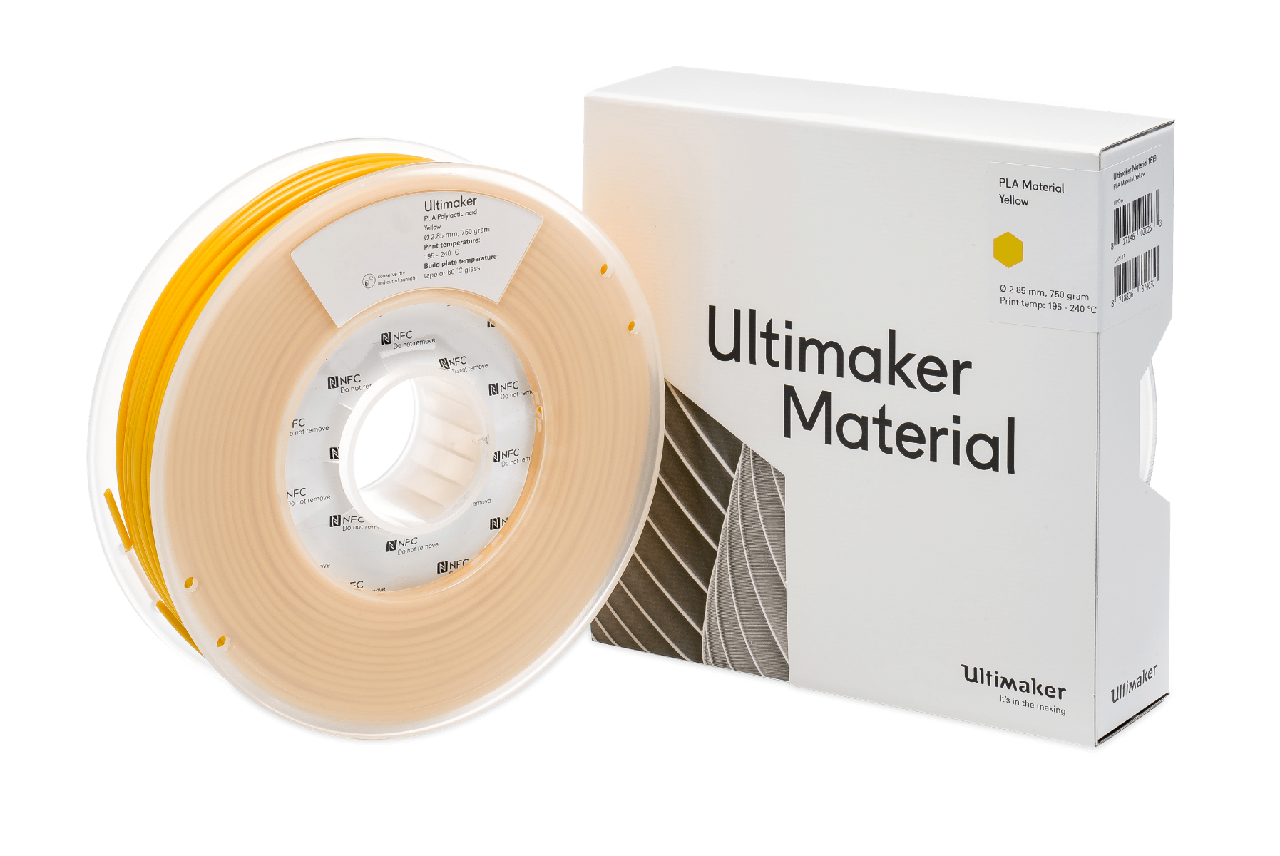 UltiMaker PLA 2.85 - Yellow